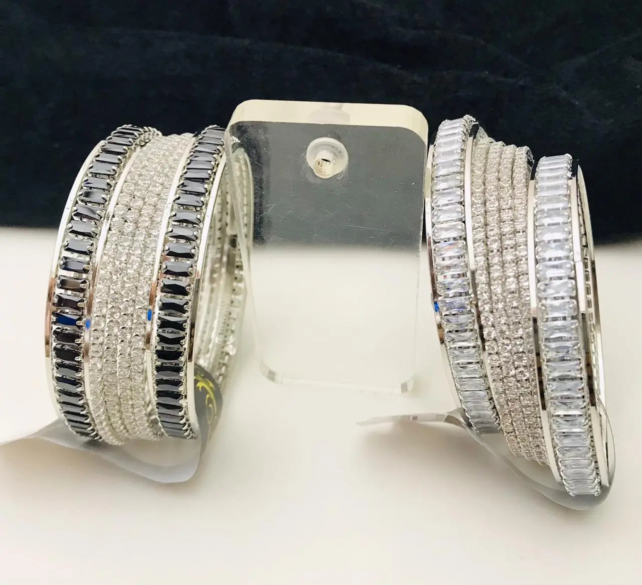 One CRT Bangles featuring colorful stones - CH. SON'S JEWELER