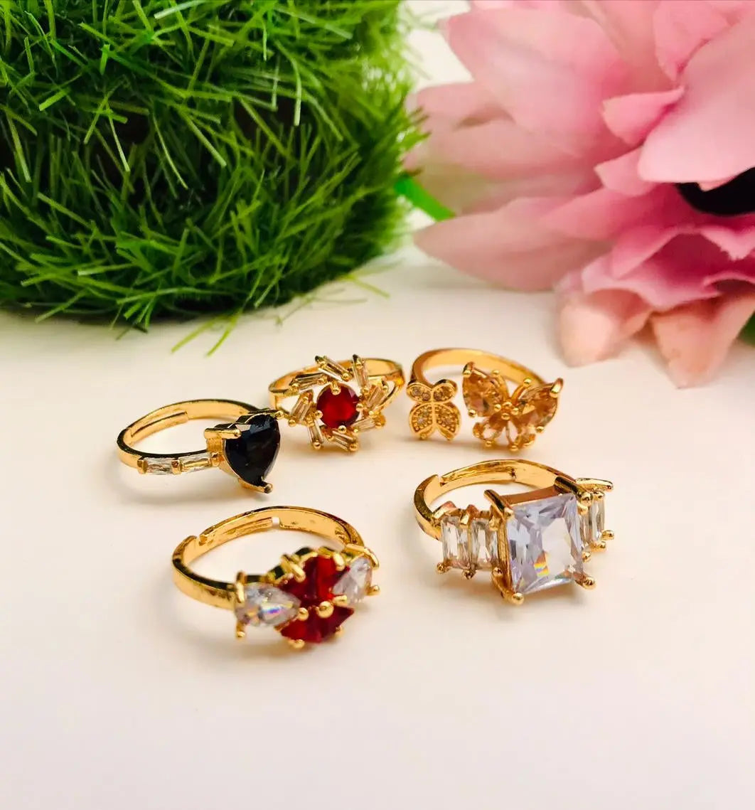 jewelry rings with colored stones and unique designs - CH. SON'S JEWELER