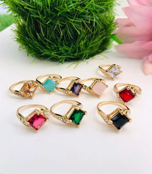 jewelry rings with colored stones and unique designs - CH. SON'S JEWELER
