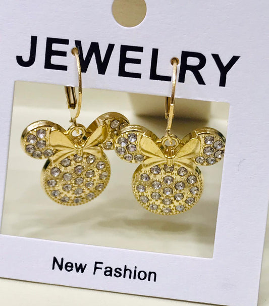 Fancy Earring sparkling stones - CH. SON'S JEWELER