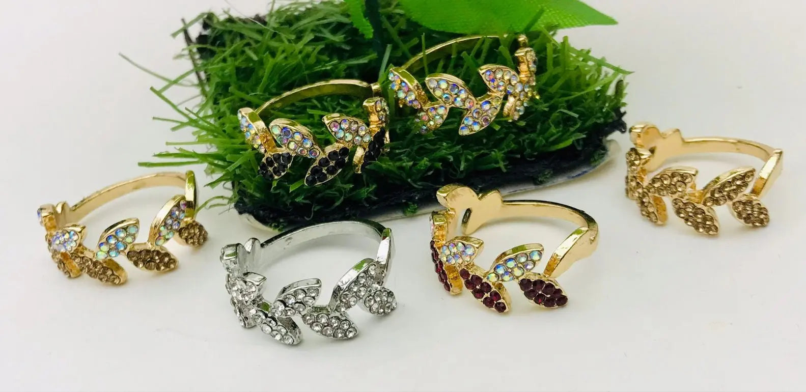 Jewelry rings with colored stones and unique designs - CH. SON'S JEWELER
