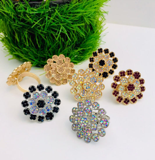 Jewelry rings with small stones and unique designs - CH. SON'S JEWELER