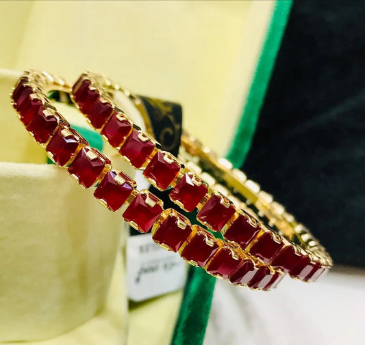 China Gold One CRT Bangles - CH. SON'S JEWELER