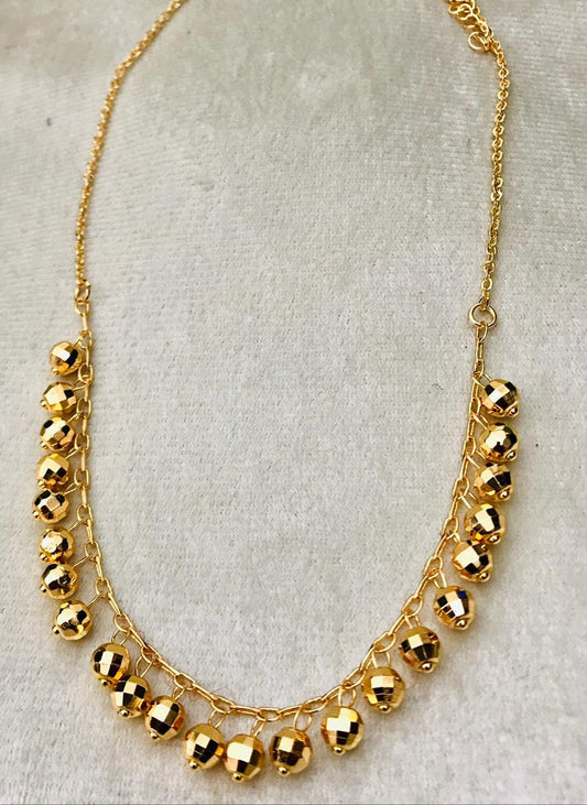 Woman goldplated nackleace - CH. SON'S JEWELER