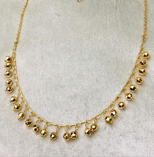 Woman goldplated nackleace - CH. SON'S JEWELER