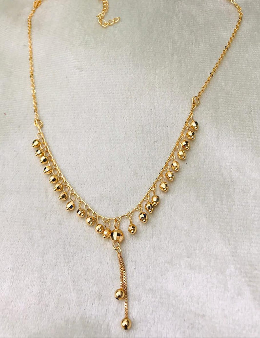 Woman goldplated nackleace - CH. SON'S JEWELER
