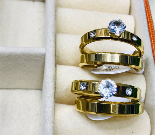 Jewelry rings with small stones and unique designs - CH. SON'S JEWELER